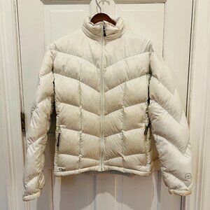 Outdoor Research Coldfront Down Jacket S Women's White 700 Fill Puffer Size L
